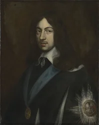 Porträt von König Karl II. von England, Schottland und Irland (1630-1685)